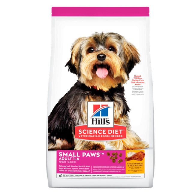 Hills Adulto Small Paws - Alimento para Razas Pequeñas y Miniatura Science Diet Hills Adulto Small Paws - Alimento para Razas Pequeñas y Miniatura Science Diet